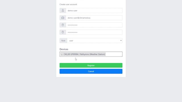 Settings - Users Management (Manager)