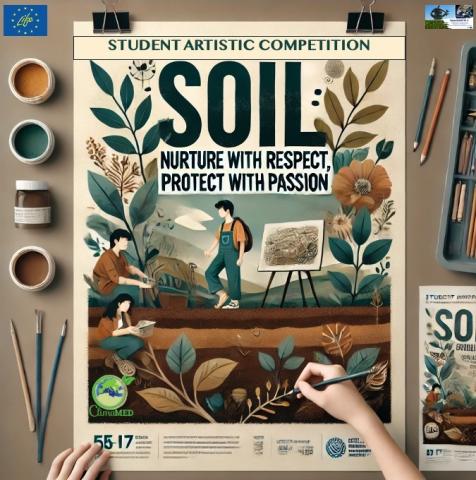 artistic competition, OpenEARTH2024, ClimaMED, soil